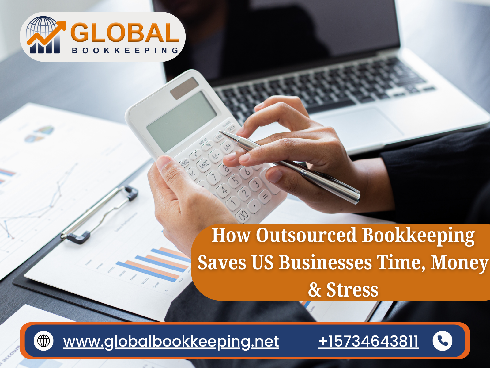 How Outsourced Bookkeeping Saves US Businesses Time, Money & Stress